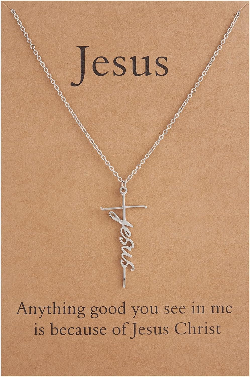 Faith Cross Pendant Necklace for Women Religious Christian Jewelry Mother'S Day Gifts for Women